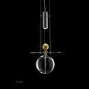 suspension en verre design nordique pour intérieur décoratif
