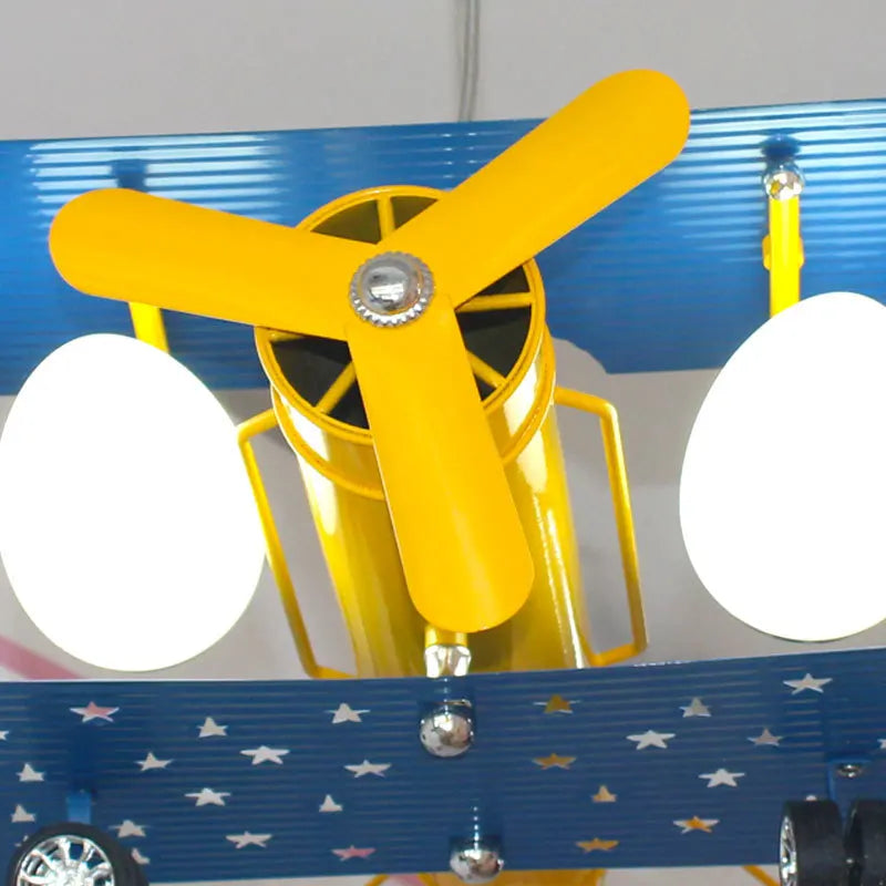 suspension à led en forme d avion pour enfant 2023 - vue 6 sur 8