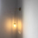Moderne Glas-Wandleuchte für elegante Innendekoration