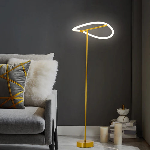LED postmoderne musique Notes LED lumière lampadaire foyer étude