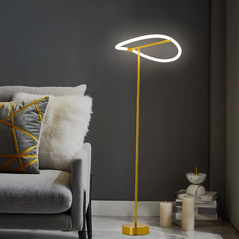 lampadaire led postmoderne notes musicales pour diverses pièces - vue 5 sur 21
