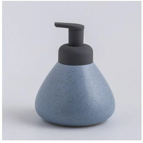 distributeur de savon en céramique mousse pressante pour salle de bain - vue 12 sur 18