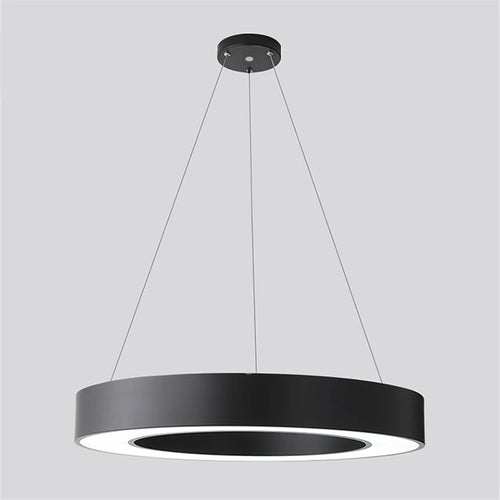 Minimalistische LED-Pendelleuchte aus Metall - vue 2 sur 16
