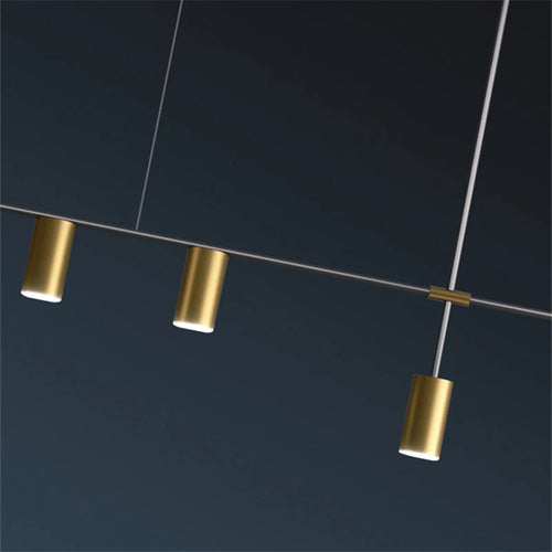 lustre simple led moderne pour café restaurant - vue 5 sur 11