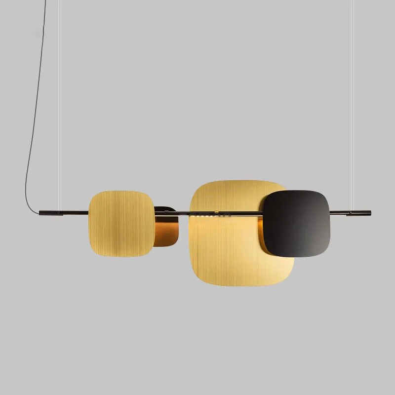 Lustre minimaliste post-moderne pour salle à manger - vue 6 sur 6