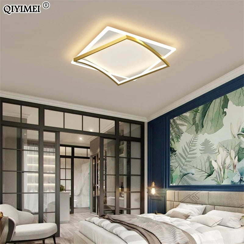 lustre led moderne simple gradation pour ménage - vue 5 sur 18