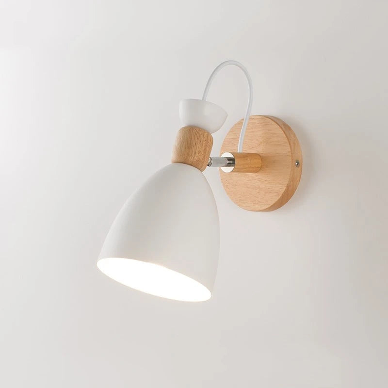 Moderne nordische Wandleuchte minimalistisch Macaron LED - vue 7 sur 11