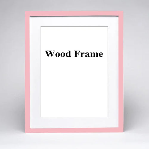 cadre en bois pour peinture et photo avec passe-partout