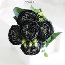 bouquet de fleurs artificielles pour décoration de jardin et mariage