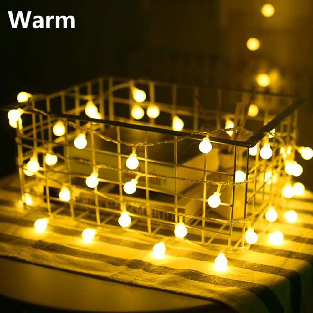 guirlande lumineuse led usb et batterie pour fêtes et décorations - vue 5 sur 8