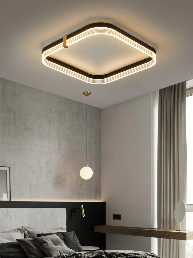 plafonnier led dimmable avec télécommande - vue 6 sur 10