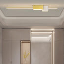 Minimalistische LED-Deckenleuchte im nordischen Stil für langen Flur
