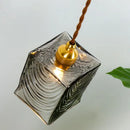 Pendelleuchte aus japanischem Glas im Vintage-Stil für industrielle Einrichtung