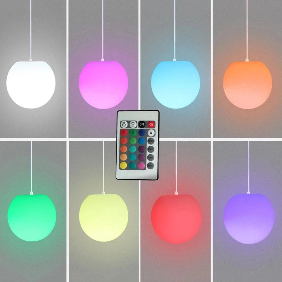 Suspension boule Globe nordique Dia20CM 30CM - vue 6 sur 6