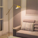 Lampadaire nordique Simple en or