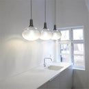 Italienische Design-Pendelleuchte aus Glas für modernes Interieur