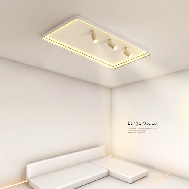 nouveau plafond moderne à leds monté en surface - vue 3 sur 16