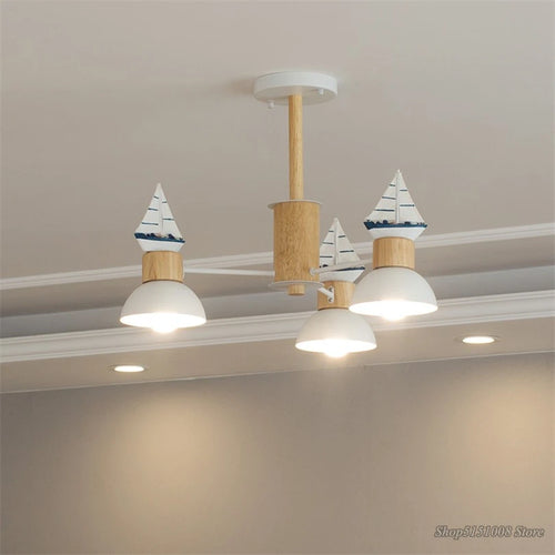 lustre nordique oiseau led simple moderne mini décor éclairage - vue 4 sur 11