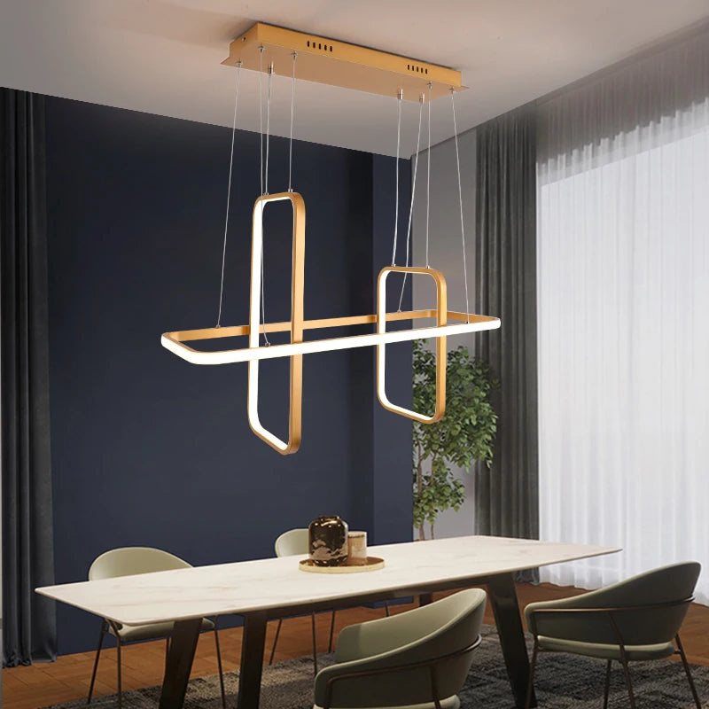 suspension moderne design pour éclairage intérieur créatif - vue 3 sur 9
