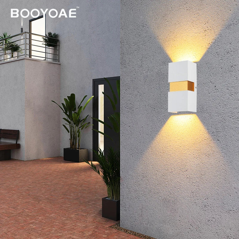 Éclairage extérieur LED Escalier Entrée Applique Murale Lampe Jardin Avant Stoep Terrasse Étanche IP54 Porte Phare Éclairage Mural - vue 4 sur 8