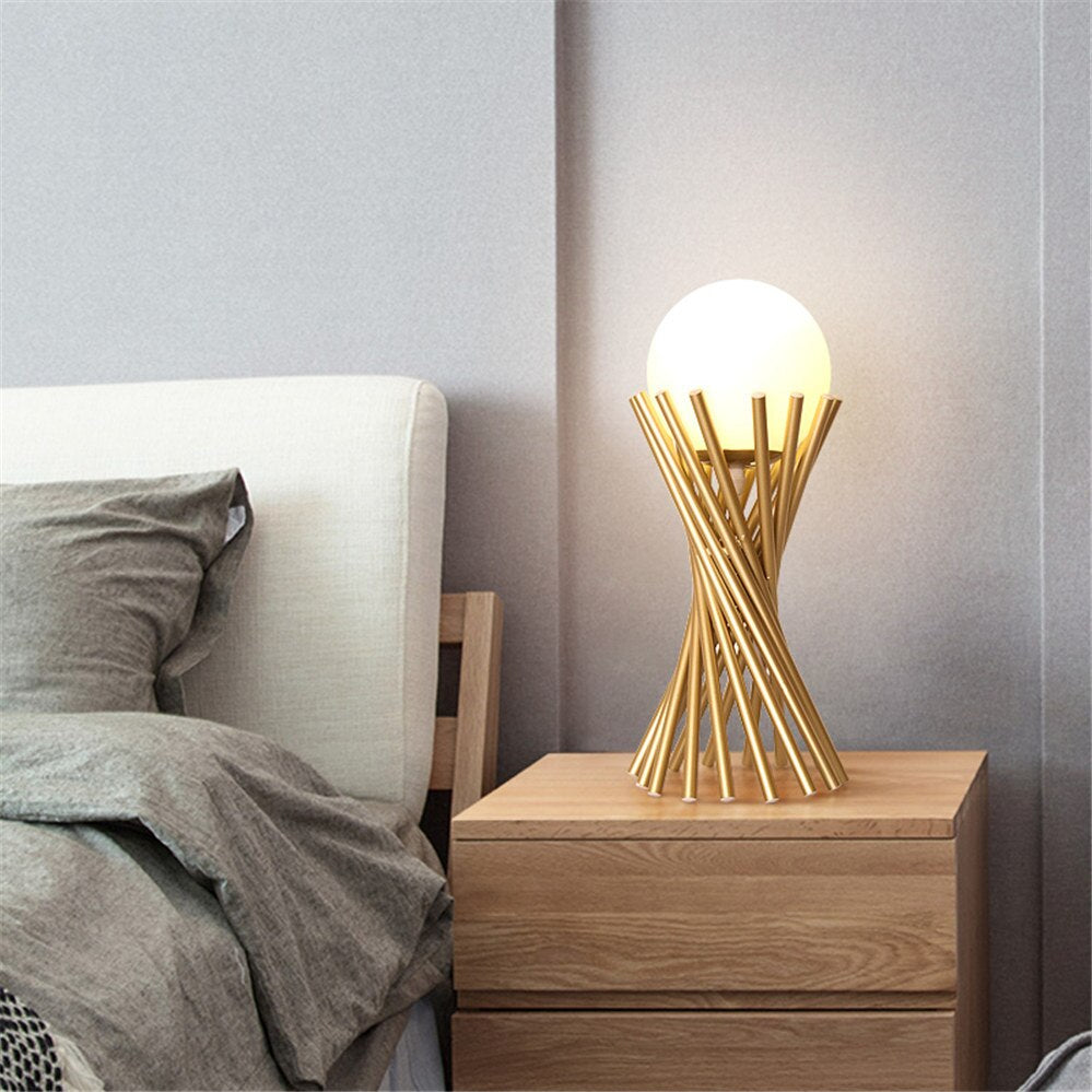 Lampe à poser design LED autoportée Panama - vue 3 sur 6