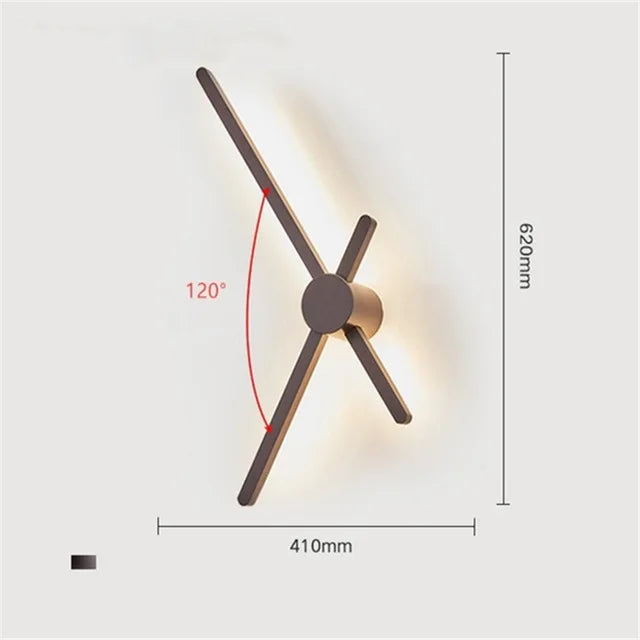 applique murale moderne design pour intérieur lumineux - vue 9 sur 9