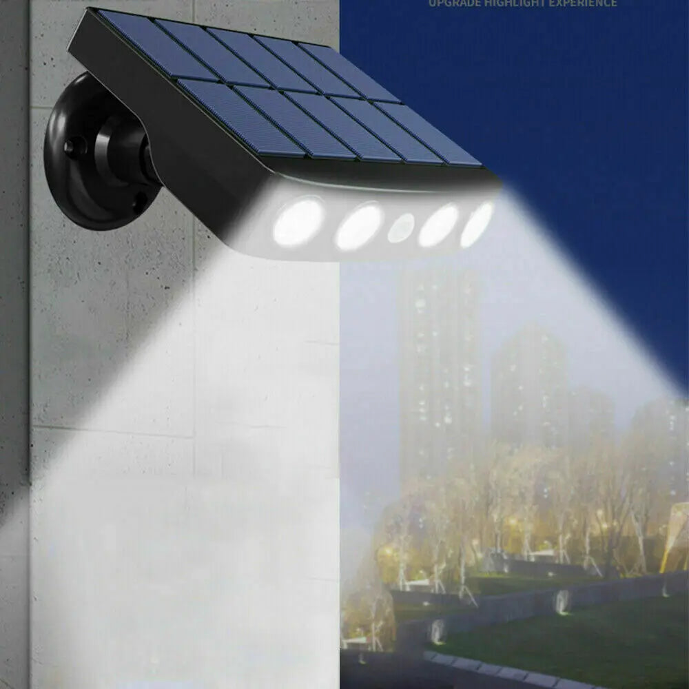 applique murale led solaire avec capteur de mouvement pour extérieur - vue 4 sur 7