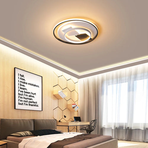 LED-Deckenleuchte Art déco geometrisch Luxus für Innenbeleuchtung - vue 4 sur 11