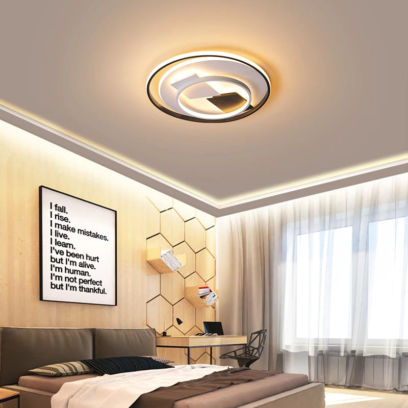 LED-Deckenleuchte Art déco geometrisch Luxus für Innenbeleuchtung - vue 4 sur 11