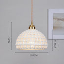 suspension modernes en céramique led pour décoration hoem