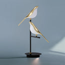 Nomi Lampadaire LED lampe oiseau postmoderne galvanoplastie doré jardin lecture chambre étude salon lampadaire de luxe