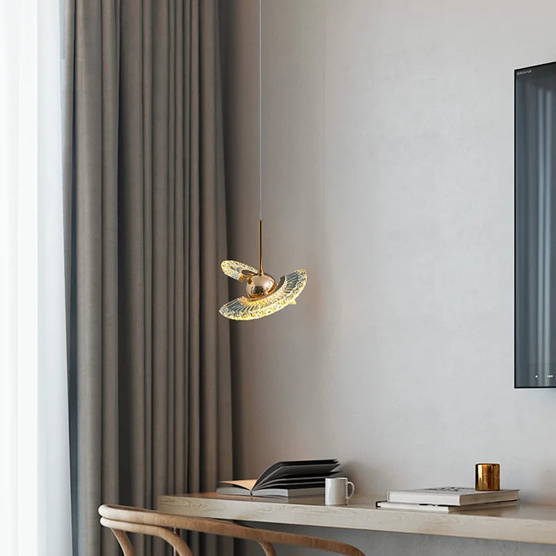 Design-Kronleuchter UFO für moderne Schlafzimmerdekoration - vue 3 sur 7