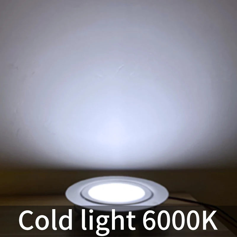 Wasserdichter LED-Spot aus Edelstahl für Außenbereich und Boot - vue 7 sur 8