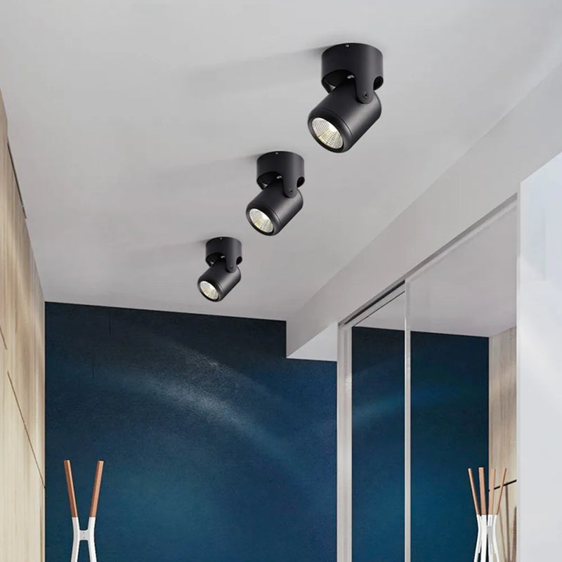 Spot lumineux LED coloré pour le plafond