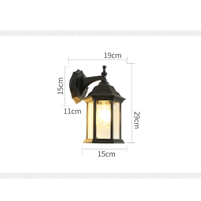 applique murale extérieure moderne pour jardin et terrasse - vue 12 sur 15