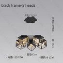 lustre à led design moderne luminaire géométrique intérieur dimmable