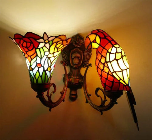 applique murale en verre coloré pour déco créative lumineuse - vue 12 sur 22