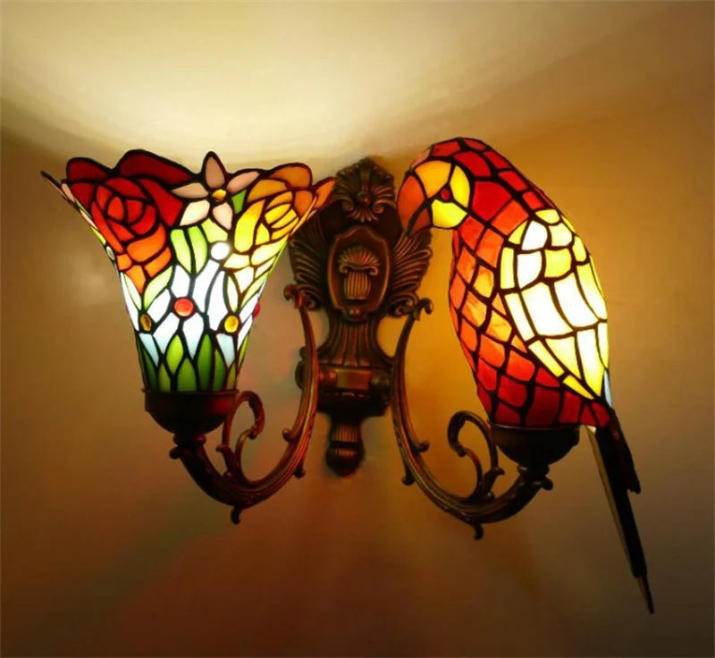 applique murale en verre coloré pour déco créative lumineuse - vue 11 sur 22