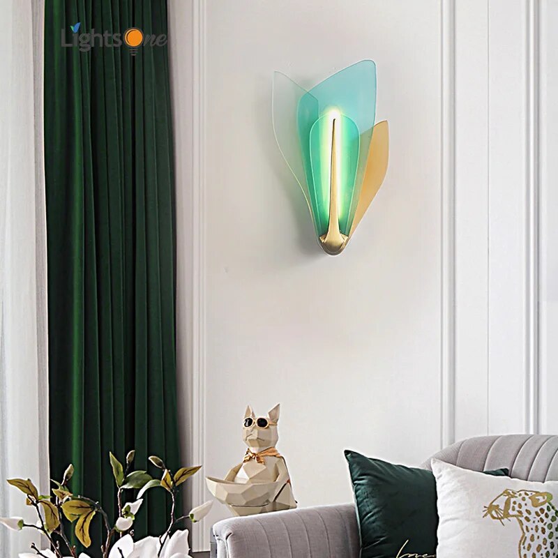 Applique murale de chevet tout en cuivre - vue 3 sur 7