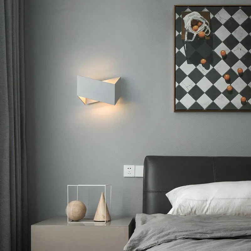 applique murale led moderne minimaliste pour fond tv - vue 5 sur 6