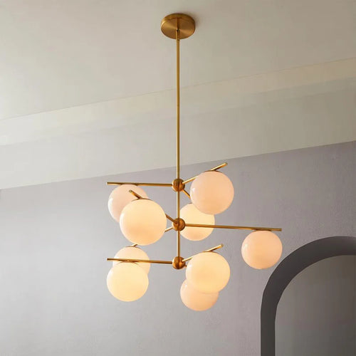 lustre moderne led nordique pour cuisine et restaurant