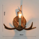 applique murale led en forme de bois de cerf en résine décorative