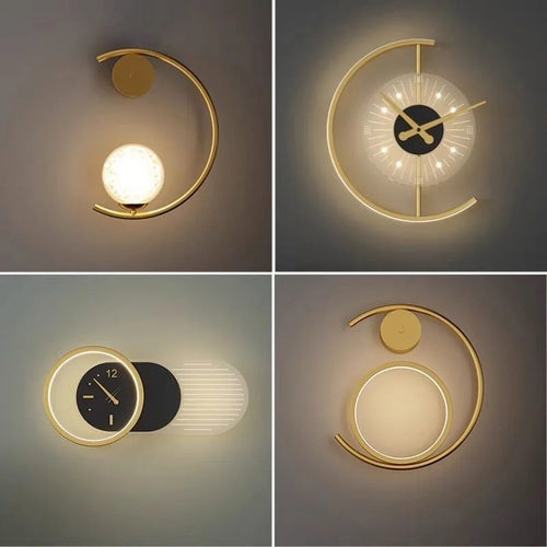 Moderne LED-Wandleuchte für elegante Innendekoration - vue 2 sur 13