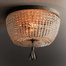 Vintage-Pendelleuchte aus Kristall im Industrie-Stil für ein elegantes Interieur