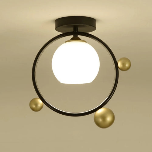 plafonnier moderne à leds pour hall d'entrée et balcon