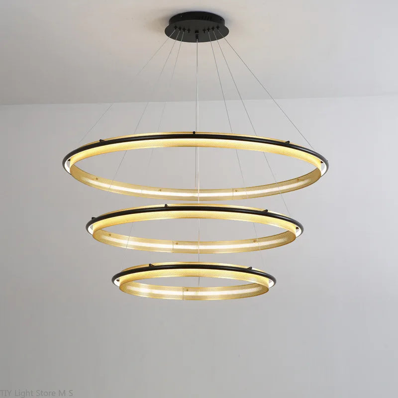 lustre moderne led pour décoration de luxe créative - vue 2 sur 12