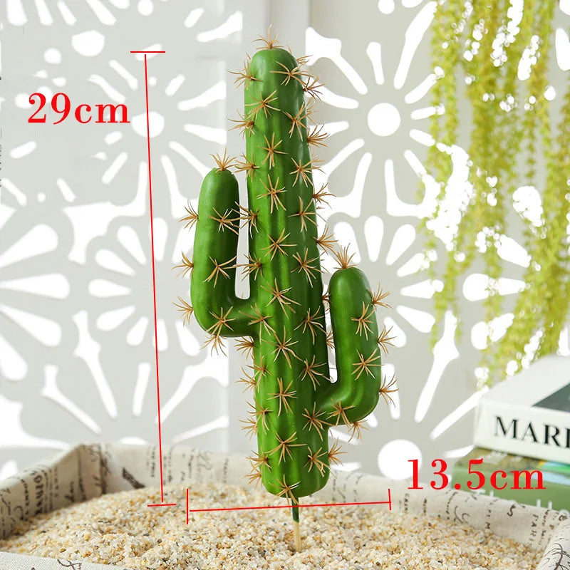 cactus artificiel décoratif pour décoration tropicale moderne - vue 4 sur 7