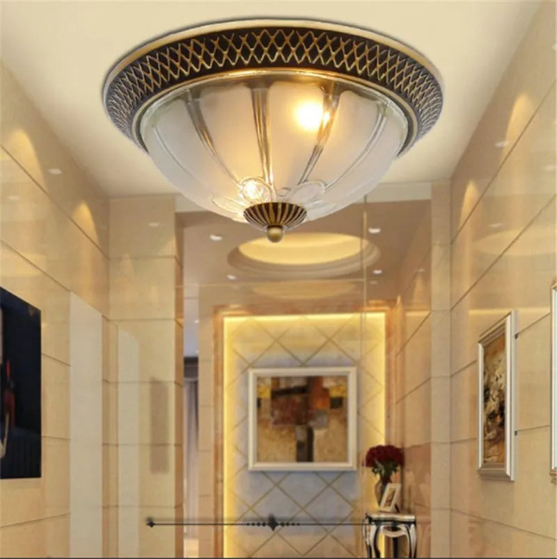 plafonnier led vintage design pour intérieur moderne et élégant - vue 4 sur 10
