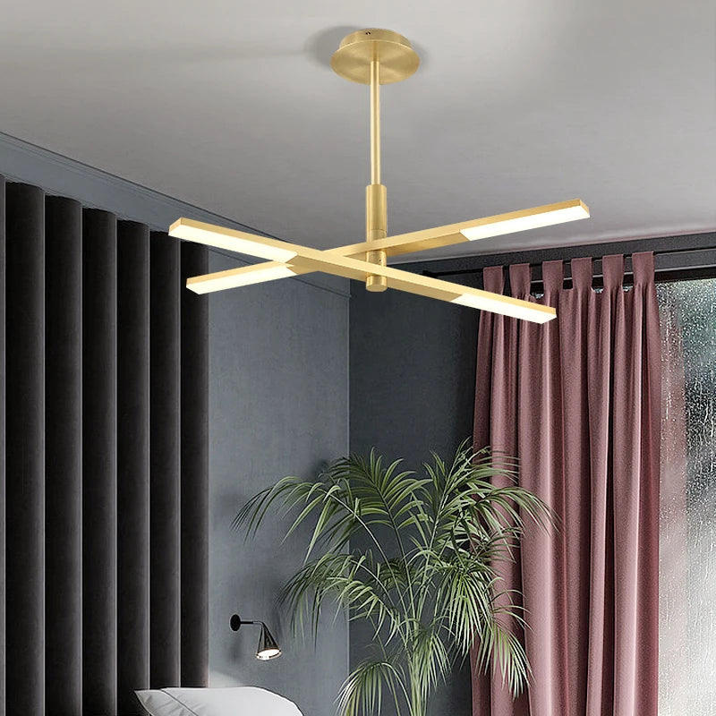 suspension style nordique créatif simple lustre moderne - vue 5 sur 10