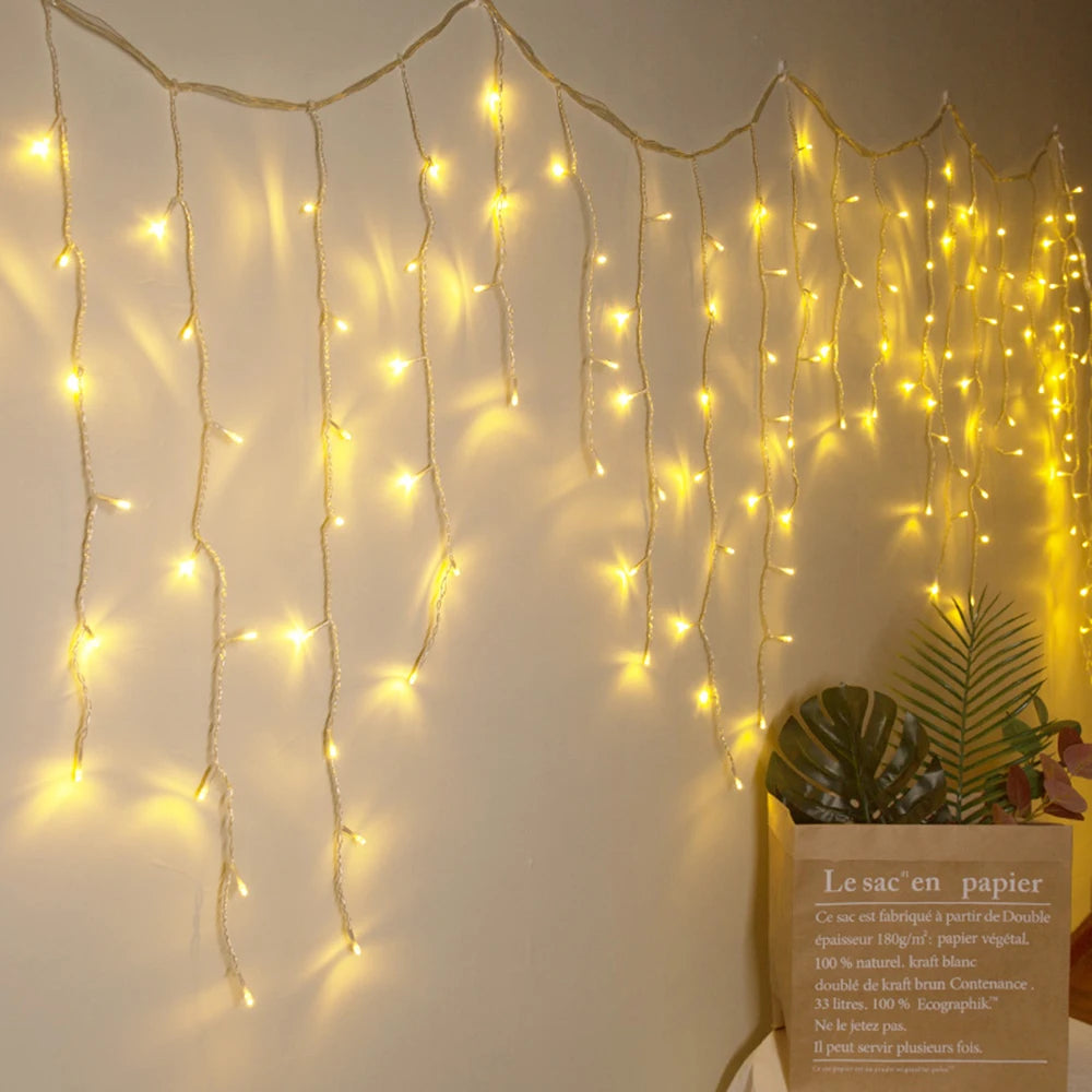 guirlande lumineuse led pour décoration de Noël et fêtes - vue 5 sur 9